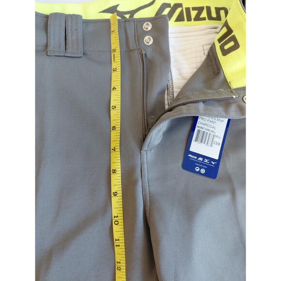 Mizuno Women's Size L Charcoal Gray Softball Pants NWT - Picture 7 of 9